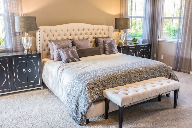 Cloud Linen King Bed